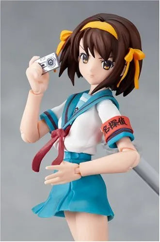 Suzumiya Haruhi no Yuuutsu - Suzumiya Haruhi - Figma #034 - Summer School Uniform Ver. (Max Factory)ㅤ – Max Factory – ActionFigureBrasil — acessórios