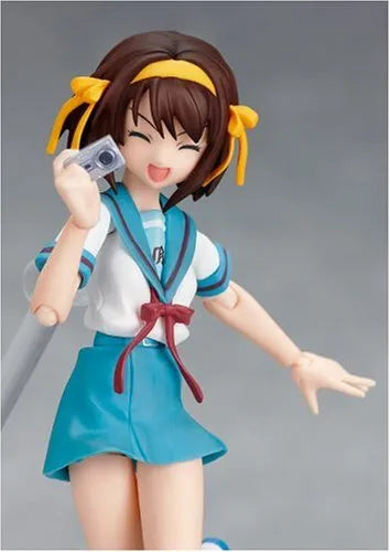 Suzumiya Haruhi no Yuuutsu - Suzumiya Haruhi - Figma #034 - Summer School Uniform Ver. (Max Factory)ㅤ – Max Factory – ActionFigureBrasil — ambientada