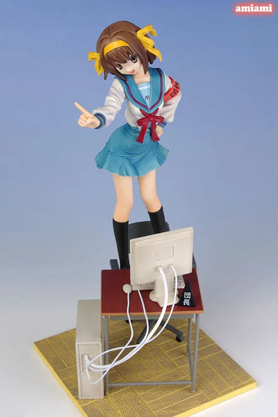 Suzumiya Haruhi no Yuuutsu - Suzumiya Haruhi (Konami)ㅤ – Konami – ActionFigureBrasil — ângulo diferente
