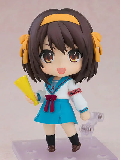 Suzumiya Haruhi no Yuuutsu - Suzumiya Haruhi - Nendoroid (#3000) - 2.0 (Good Smile Company)ㅤ – Good Smile Company – ActionFigureBrasil — com base expositora