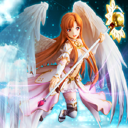 Sword Art Online: Alicization - War of Underworld - Asuna - Shibuya Scramble Figure - 1/7 - Angel Ver. (Alpha Satellite) [Shop Exclusive]ㅤ – Alpha Satellite – ActionFigureBrasil