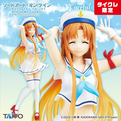 Sword Art Online - Asuna - Coreful Figure - Marine Look Taito Online Crane Limited ver. (Taito)ㅤ – Taito – ActionFigureBrasil