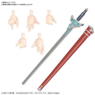 Sword Art Online - Asuna - Figure-rise Standard (Bandai Spirits)ㅤ – Bandai Spirits – ActionFigureBrasil — acessórios
