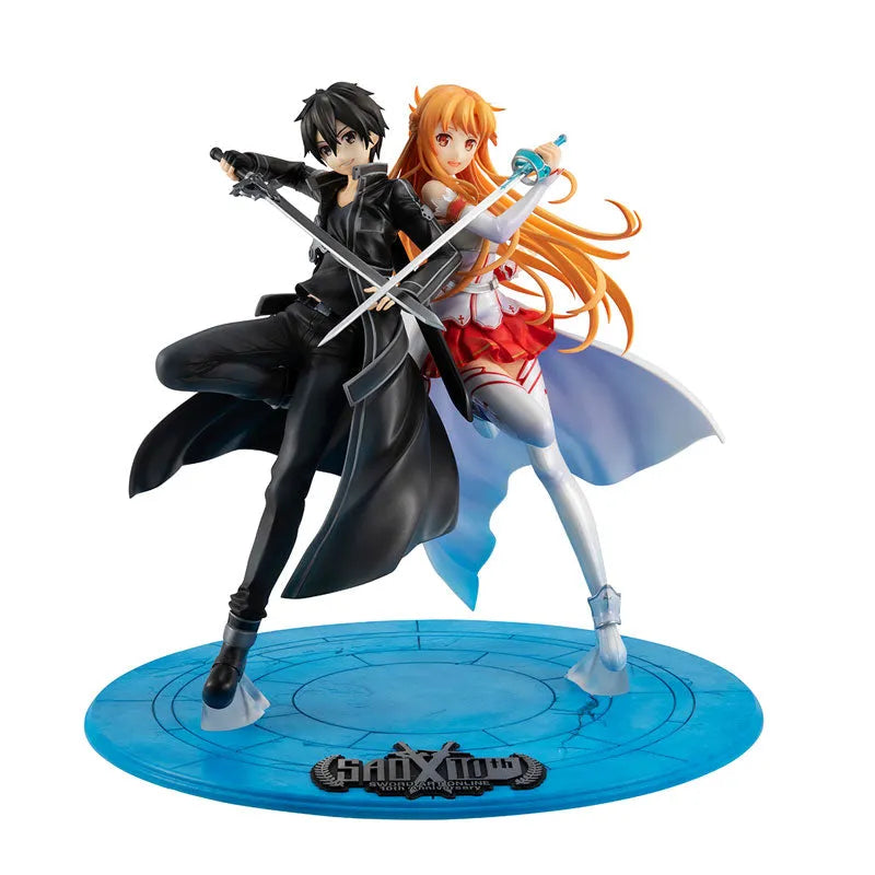 Sword Art Online - Asuna - Kirito - Lucrea - 1/7 - SAO 10th Anniversary (MegaHouse) [Shop Exclusive]ㅤ – MegaHouse – ActionFigureBrasil
