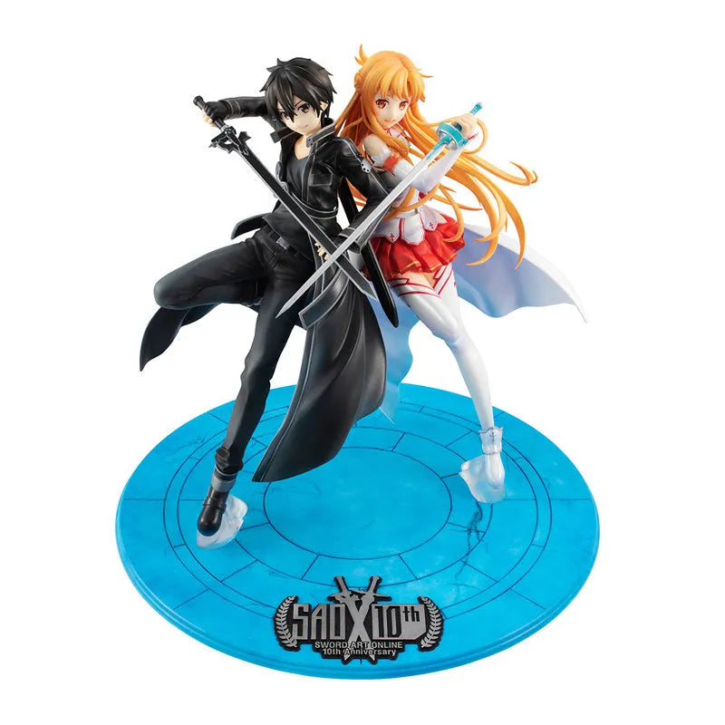 Sword Art Online - Asuna - Kirito - Lucrea - 1/7 - SAO 10th Anniversary (MegaHouse) [Shop Exclusive]ㅤ – MegaHouse – ActionFigureBrasil
