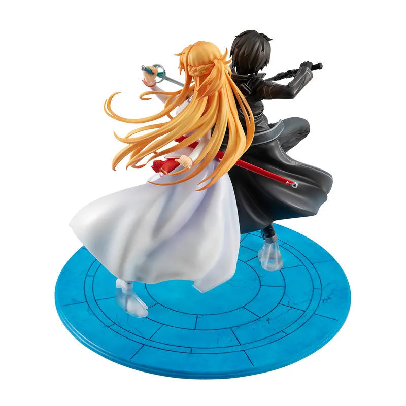 Sword Art Online - Asuna - Kirito - Lucrea - 1/7 - SAO 10th Anniversary (MegaHouse) [Shop Exclusive]ㅤ – MegaHouse – ActionFigureBrasil