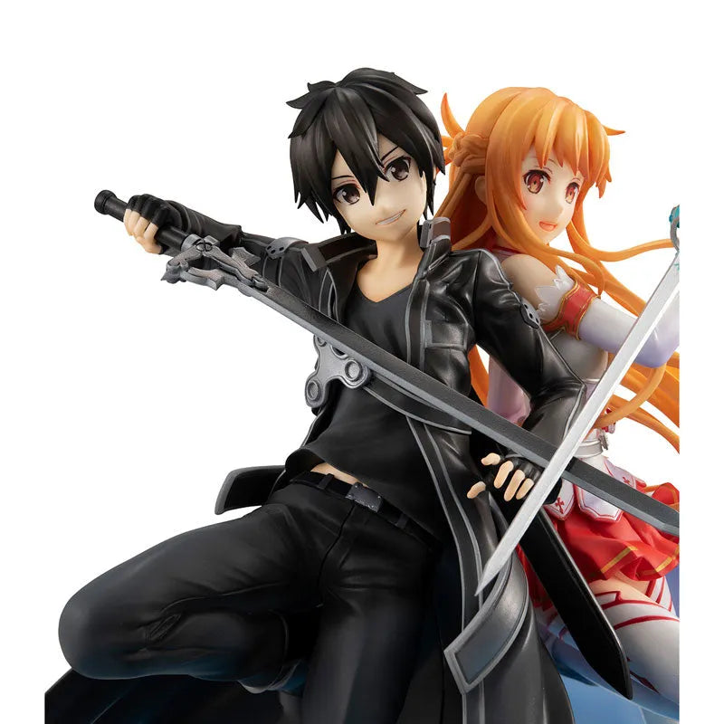 Sword Art Online - Asuna - Kirito - Lucrea - 1/7 - SAO 10th Anniversary (MegaHouse) [Shop Exclusive]ㅤ – MegaHouse – ActionFigureBrasil
