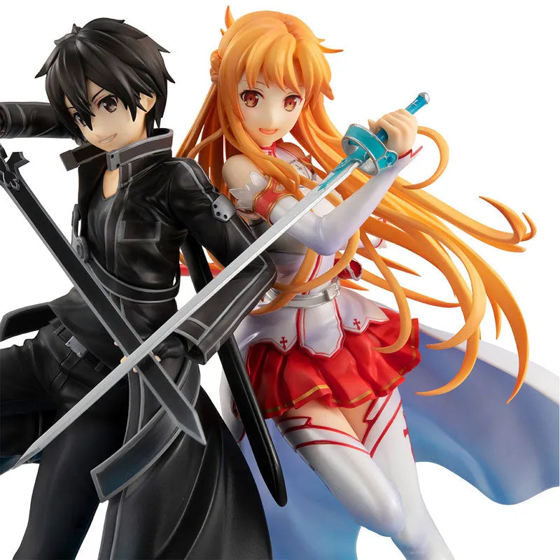 Sword Art Online - Asuna - Kirito - Lucrea - 1/7 - SAO 10th Anniversary (MegaHouse) [Shop Exclusive]ㅤ – MegaHouse – ActionFigureBrasil