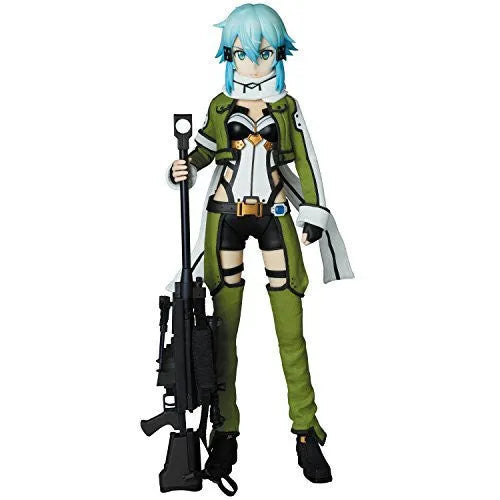 Sword Art Online II - Sinon - Real Action Heroes #698 (Medicom Toy)ㅤ – Medicom Toy – ActionFigureBrasil