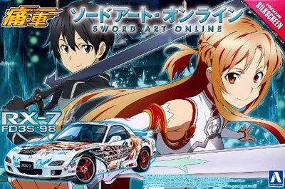 Sword Art Online - Itasha - 1/24 - FD3S RX-7 (Aoshima)ㅤ – Aoshima – ActionFigureBrasil