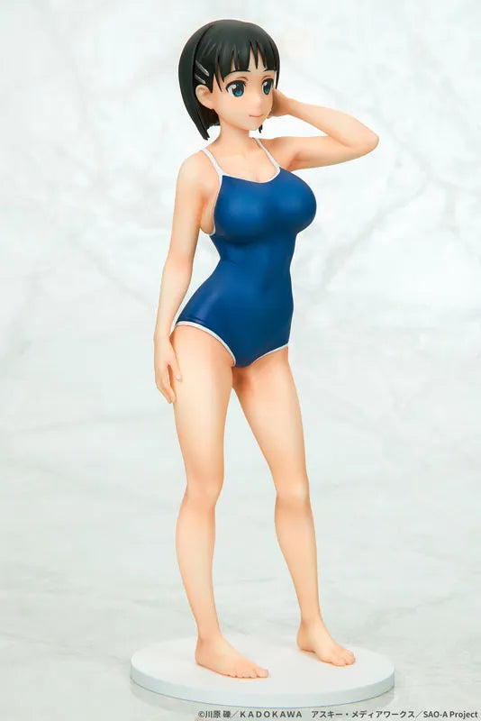 Sword Art Online - Kirigaya Suguha - 1/7 - Navy Swimsuit ver. (Q-six)ㅤ – Q-six – ActionFigureBrasil