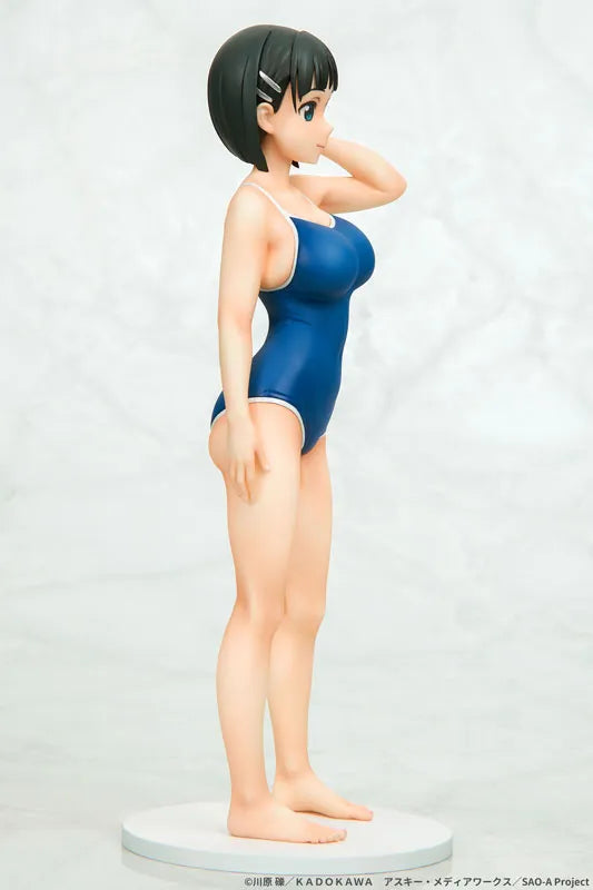 Sword Art Online - Kirigaya Suguha - 1/7 - Navy Swimsuit ver. (Q-six)ㅤ – Q-six – ActionFigureBrasil