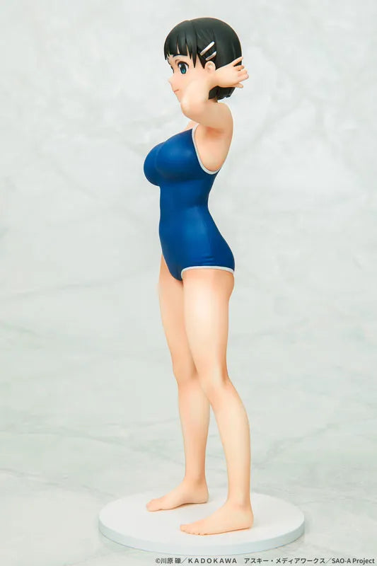Sword Art Online - Kirigaya Suguha - 1/7 - Navy Swimsuit ver. (Q-six)ㅤ – Q-six – ActionFigureBrasil