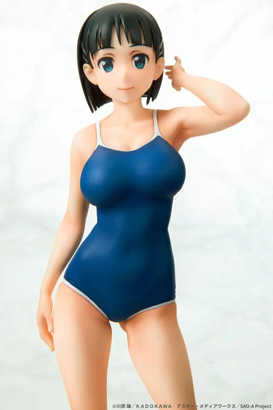 Sword Art Online - Kirigaya Suguha - 1/7 - Navy Swimsuit ver. (Q-six)ㅤ – Q-six – ActionFigureBrasil