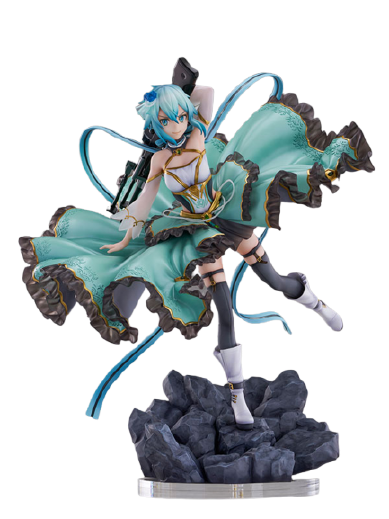 Sword Art Online - Sinon - Shibuya Scramble Figure - 1/7 - Crystal Dress Ver. (CyberZ, eStream)ㅤ – eStream – ActionFigureBrasil
