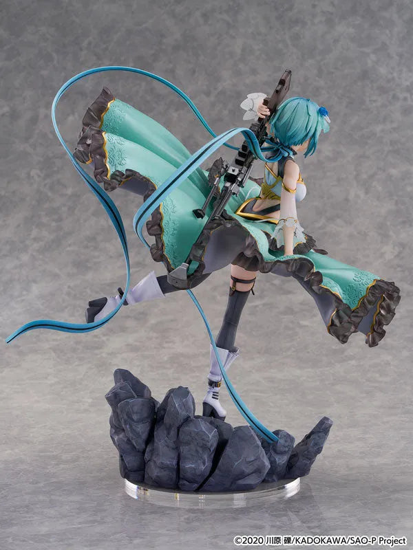 Sword Art Online - Sinon - Shibuya Scramble Figure - 1/7 - Crystal Dress Ver. (CyberZ, eStream)ㅤ – eStream – ActionFigureBrasil