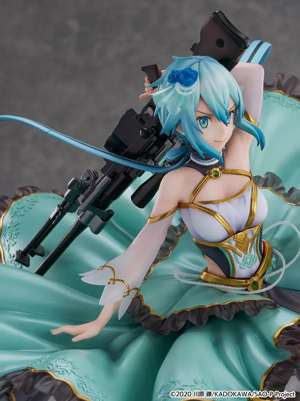 Sword Art Online - Sinon - Shibuya Scramble Figure - 1/7 - Crystal Dress Ver. (CyberZ, eStream)ㅤ – eStream – ActionFigureBrasil
