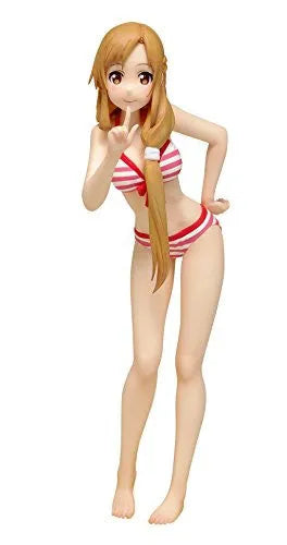 Sword Art Online - Yuuki Asuna - Beach Queens - 1/10 - Swimsuit ver. (Wave)ㅤ – Wave – ActionFigureBrasil