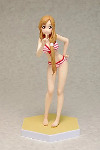 Sword Art Online - Yuuki Asuna - Beach Queens - 1/10 - Swimsuit ver. (Wave)ㅤ – Wave – ActionFigureBrasil