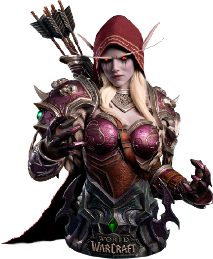 Sylvanas Windrunner - LIMITED EDITION: 428 – Infinity Studio – ActionFigure Brasil