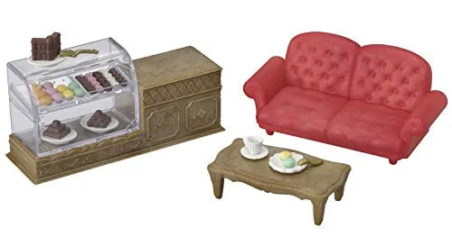 Sylvanian Families - Chocolate Lounge (Epoch)ㅤ – Epoch – ActionFigureBrasil