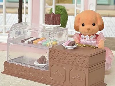 Sylvanian Families - Chocolate Lounge (Epoch)ㅤ – Epoch – ActionFigureBrasil — ângulo diferente