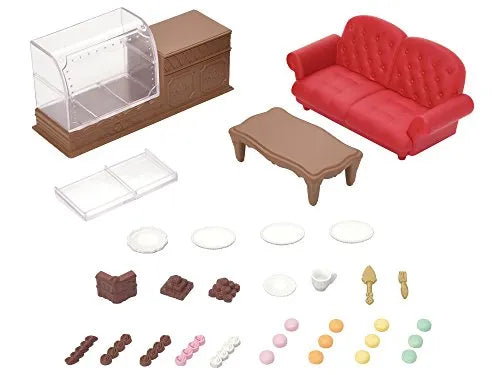 Sylvanian Families - Chocolate Lounge (Epoch)ㅤ – Epoch – ActionFigureBrasil