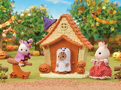 Sylvanian Families - Chocolate Usagi-chan - DokiDoki Halloween House Set (Epoch)ㅤ – Epoch – ActionFigureBrasil — ângulo diferente