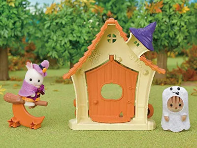 Sylvanian Families - Chocolate Usagi-chan - DokiDoki Halloween House Set (Epoch)ㅤ – Epoch – ActionFigureBrasil — detalhe do produto