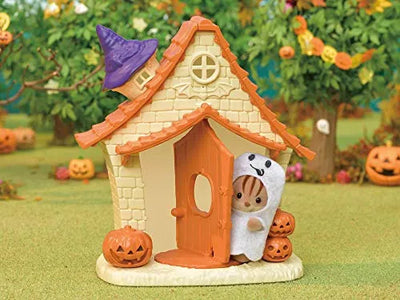 Sylvanian Families - Chocolate Usagi-chan - DokiDoki Halloween House Set (Epoch)ㅤ – Epoch – ActionFigureBrasil — close
