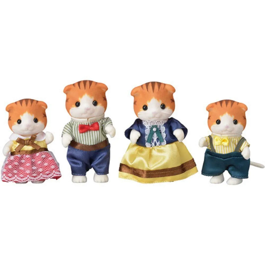 Sylvanian Families - Maple Cat Family (Epoch)ㅤ – Epoch – ActionFigureBrasil