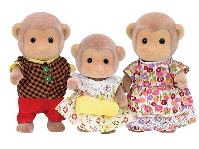 Sylvanian Families - Monkey Family (Epoch)ㅤ – Epoch – ActionFigureBrasil