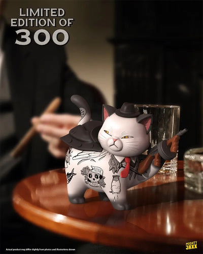 SyndiCats Purrface - LIMITED EDITION: 300 – Mighty Jaxx – ActionFigure Brasil — ângulo diferente