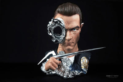 T-1000 Art Mask Deluxe - LIMITED EDITION: 1991 (Deluxe Version) – PureArts – ActionFigure Brasil — close
