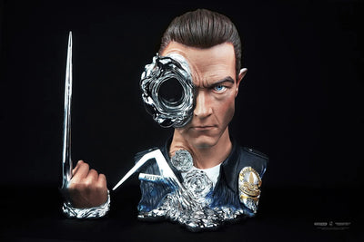 T-1000 Art Mask Deluxe - LIMITED EDITION: 1991 (Deluxe Version) – PureArts – ActionFigure Brasil — detalhe do produto