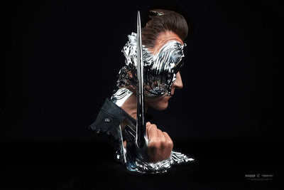 T-1000 Art Mask Deluxe - LIMITED EDITION: 1991 (Deluxe Version) – PureArts – ActionFigure Brasil — ambientada