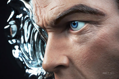 T-1000 Art Mask Deluxe - LIMITED EDITION: 1991 (Deluxe Version) – PureArts – ActionFigure Brasil — embalagem