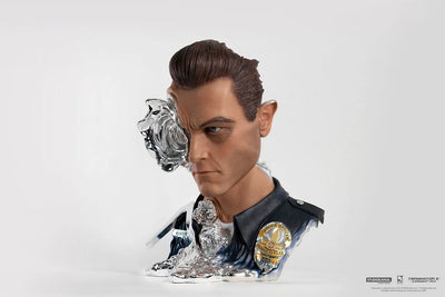 T-1000 Art Mask - LIMITED EDITION: 1991 (Standard Edition) – PureArts – ActionFigure Brasil — com base expositora