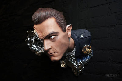 T-1000 Art Mask - LIMITED EDITION: 1991 (Standard Edition) – PureArts – ActionFigure Brasil — com base expositora