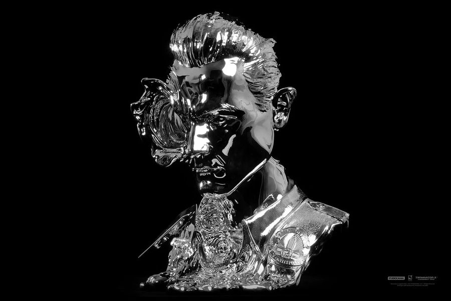 T-1000 Art Mask (Liquid Metal) - LIMITED EDITION: 1000 – PureArts – ActionFigure Brasil