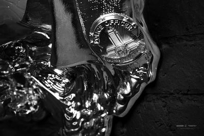 T-1000 Art Mask (Liquid Metal) - LIMITED EDITION: 1000 – PureArts – ActionFigure Brasil — close