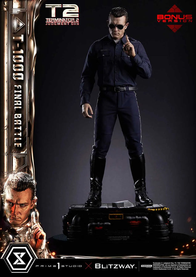T-1000 (Deluxe Bonus Version) Terminator 2: Judgment Day – Prime1Studio – ActionFigure Brasil