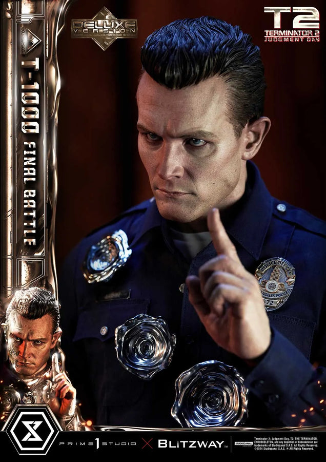 T-1000 (Deluxe Bonus Version) Terminator 2: Judgment Day – Prime1Studio – ActionFigure Brasil