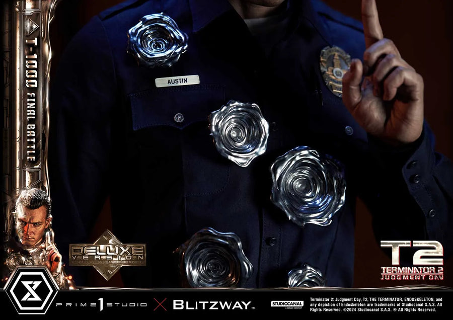 T-1000 (Deluxe Bonus Version) Terminator 2: Judgment Day – Prime1Studio – ActionFigure Brasil