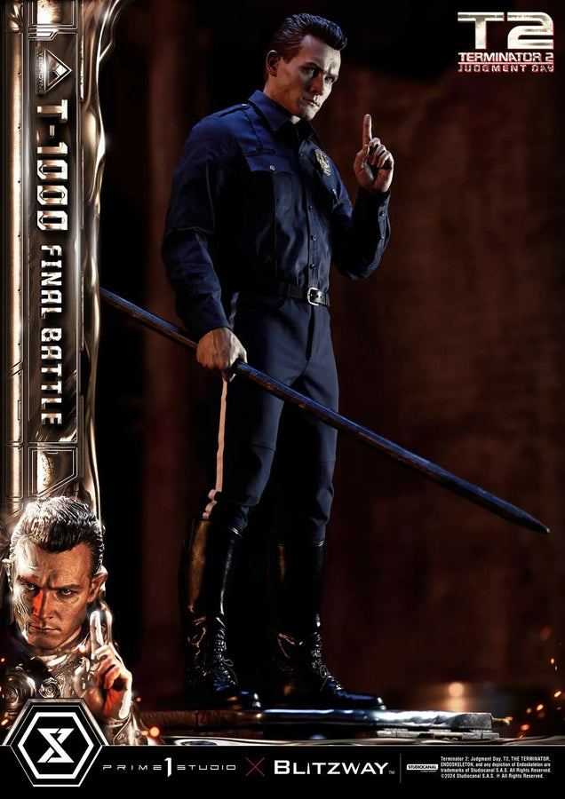 T-1000 (Deluxe Bonus Version) Terminator 2: Judgment Day – Prime1Studio – ActionFigure Brasil