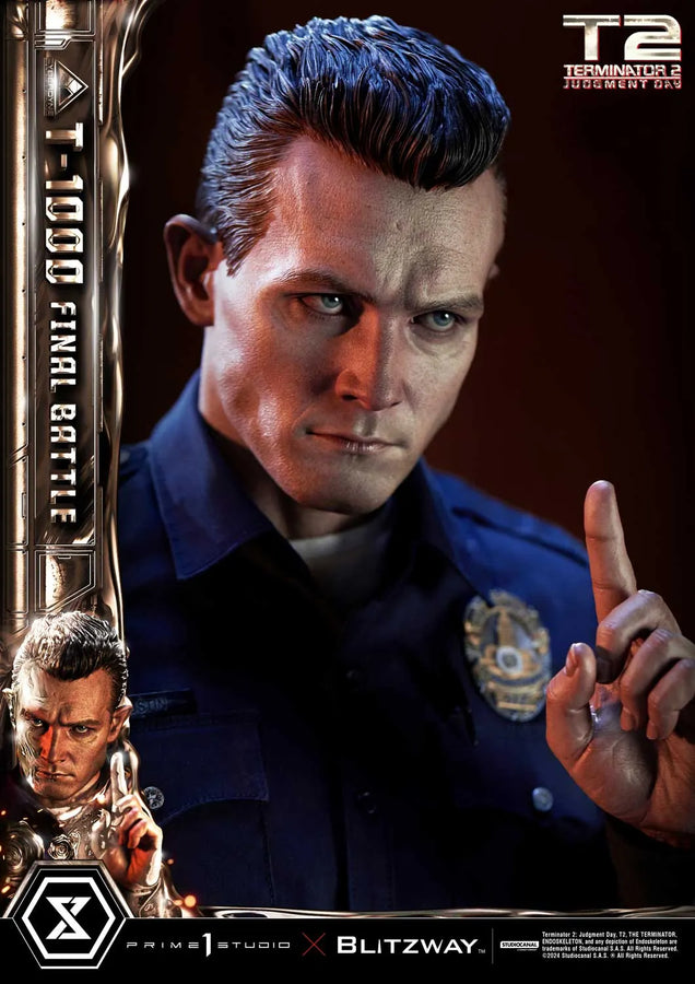 T-1000 (Deluxe Bonus Version) Terminator 2: Judgment Day – Prime1Studio – ActionFigure Brasil