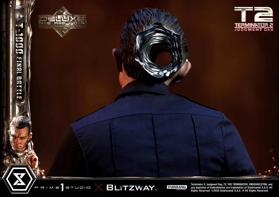 T-1000 (Deluxe Version) Terminator 2: Judgment Day – Prime1Studio – ActionFigure Brasil