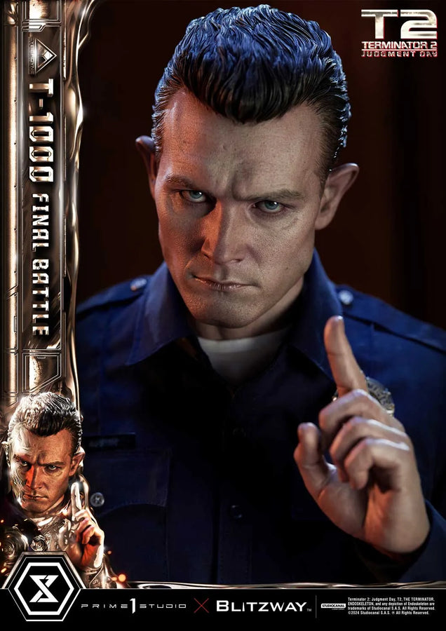 T-1000 (Deluxe Version) Terminator 2: Judgment Day – Prime1Studio – ActionFigure Brasil
