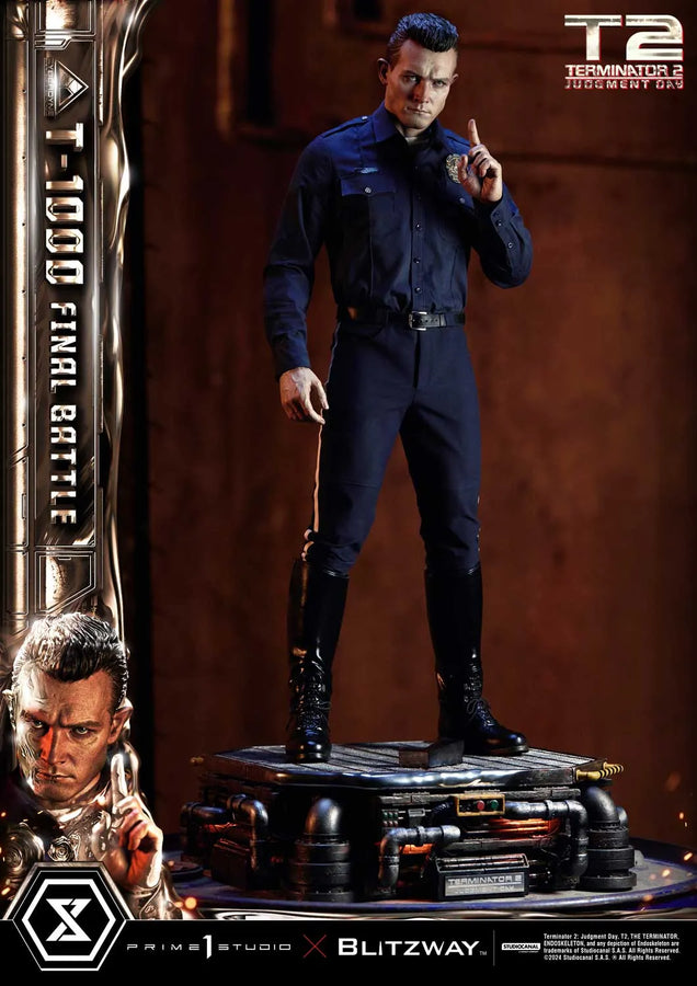 T-1000 (Deluxe Version) Terminator 2: Judgment Day – Prime1Studio – ActionFigure Brasil