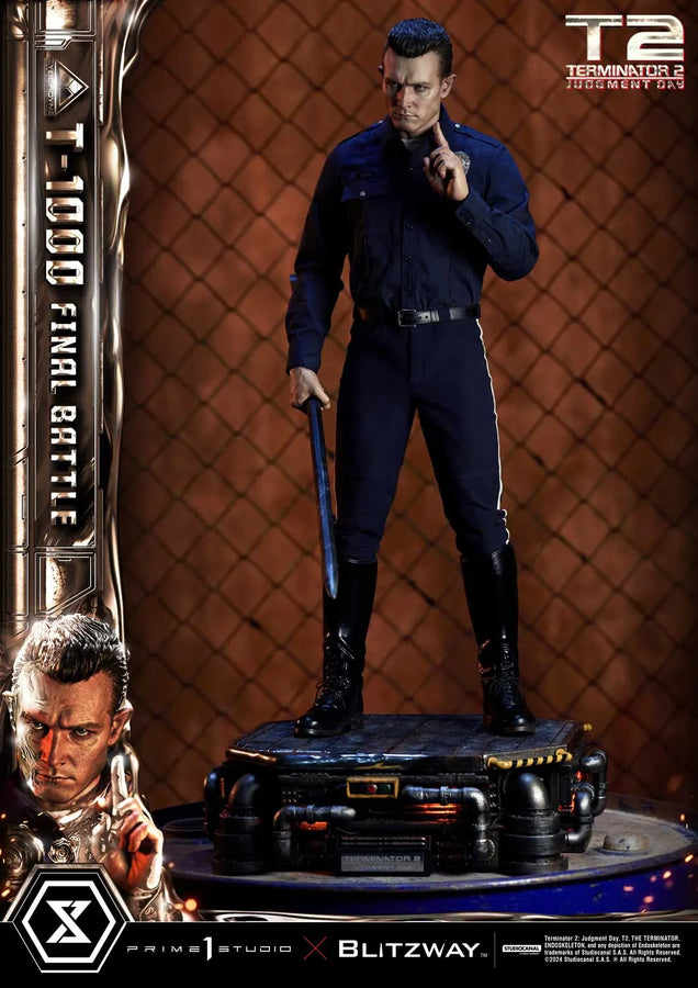 T-1000 (Deluxe Version) Terminator 2: Judgment Day – Prime1Studio – ActionFigure Brasil